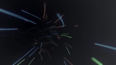 Özgeçmiş için soyut yüksek teknoloji görüntüleri, kusursuz döngünün animasyonu