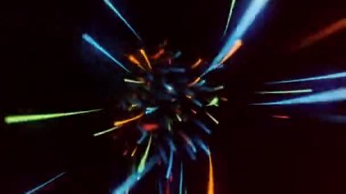 Özgeçmiş için soyut yüksek teknoloji görüntüleri, kusursuz döngünün animasyonu