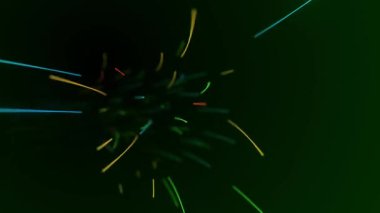 Özgeçmiş için soyut yüksek teknoloji görüntüleri, kusursuz döngünün animasyonu