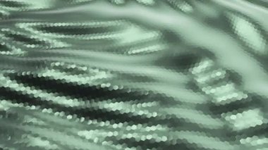 Arkaplan için soyut yüksek teknoloji desenli dalgalar, dikişsiz döngünün animasyonu