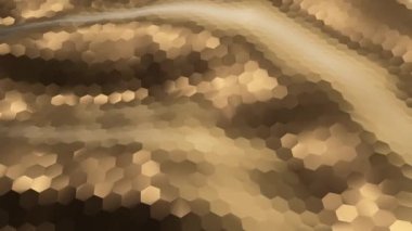 Arkaplan için soyut yüksek teknoloji desenli dalgalar, dikişsiz döngünün animasyonu