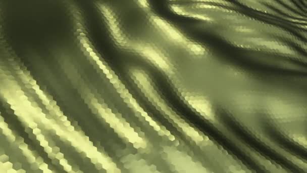 Abstract Tech Textured Waves Background Animation Seamless Loop — 비디오