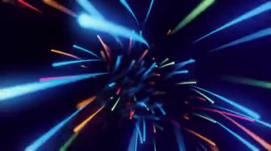 Özgeçmiş için soyut yüksek teknoloji görüntüleri, kusursuz döngünün animasyonu