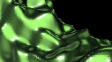 Arkaplan için soyut yüksek teknoloji desenli dalgalar, dikişsiz döngünün animasyonu