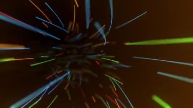 Özgeçmiş için soyut yüksek teknoloji görüntüleri, kusursuz döngünün animasyonu