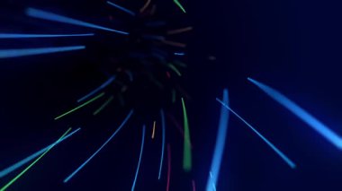 Özgeçmiş için soyut yüksek teknoloji görüntüleri, kusursuz döngünün animasyonu