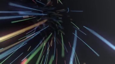 Özgeçmiş için soyut yüksek teknoloji görüntüleri, kusursuz döngünün animasyonu