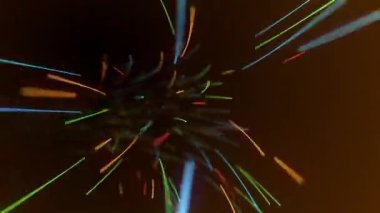 Özgeçmiş için soyut yüksek teknoloji görüntüleri, kusursuz döngünün animasyonu