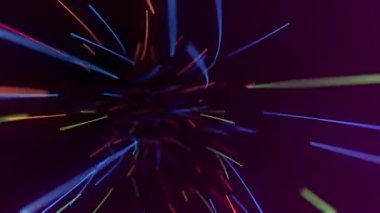 Özgeçmiş için soyut yüksek teknoloji görüntüleri, kusursuz döngünün animasyonu