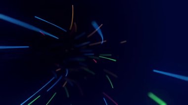 Özgeçmiş için soyut yüksek teknoloji görüntüleri, kusursuz döngünün animasyonu