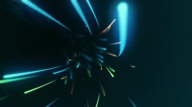 Özgeçmiş için soyut yüksek teknoloji görüntüleri, kusursuz döngünün animasyonu