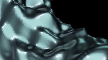 Arkaplan için soyut yüksek teknoloji desenli dalgalar, dikişsiz döngünün animasyonu