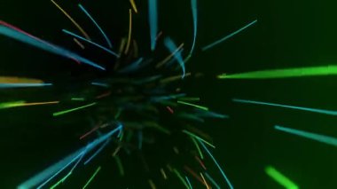 Özgeçmiş için soyut yüksek teknoloji görüntüleri, kusursuz döngünün animasyonu