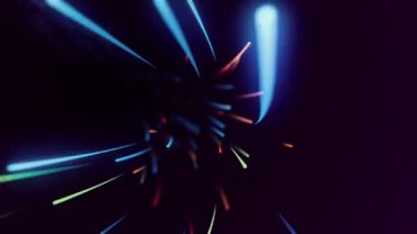 Özgeçmiş için soyut yüksek teknoloji görüntüleri, kusursuz döngünün animasyonu