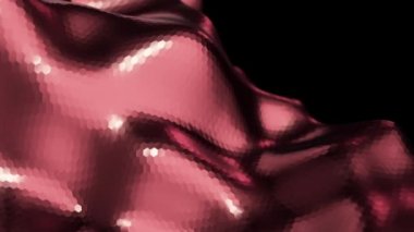 Arkaplan için soyut yüksek teknoloji desenli dalgalar, dikişsiz döngünün animasyonu