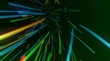 Özgeçmiş için soyut yüksek teknoloji görüntüleri, kusursuz döngünün animasyonu