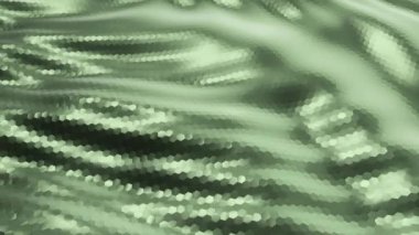 Arkaplan için soyut yüksek teknoloji desenli dalgalar, dikişsiz döngünün animasyonu