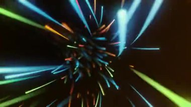 Özgeçmiş için soyut yüksek teknoloji görüntüleri, kusursuz döngünün animasyonu