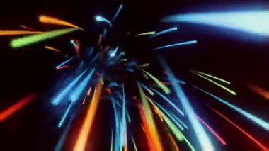 Özgeçmiş için soyut yüksek teknoloji görüntüleri, kusursuz döngünün animasyonu