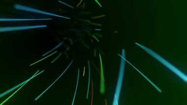 Özgeçmiş için soyut yüksek teknoloji görüntüleri, kusursuz döngünün animasyonu