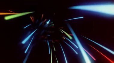 Özgeçmiş için soyut yüksek teknoloji görüntüleri, kusursuz döngünün animasyonu