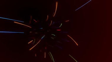 Özgeçmiş için soyut yüksek teknoloji görüntüleri, kusursuz döngünün animasyonu