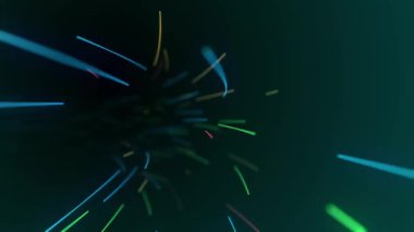 Özgeçmiş için soyut yüksek teknoloji görüntüleri, kusursuz döngünün animasyonu