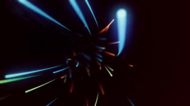 Özgeçmiş için soyut yüksek teknoloji görüntüleri, kusursuz döngünün animasyonu