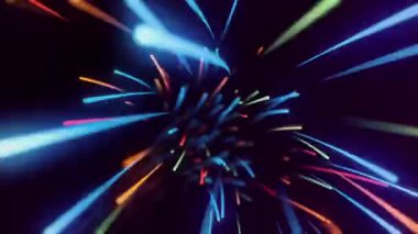 Özgeçmiş için soyut yüksek teknoloji görüntüleri, kusursuz döngünün animasyonu