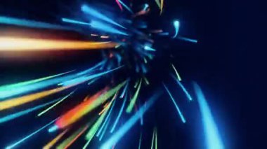 Özgeçmiş için soyut yüksek teknoloji görüntüleri, kusursuz döngünün animasyonu