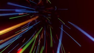 Özgeçmiş için soyut yüksek teknoloji görüntüleri, kusursuz döngünün animasyonu