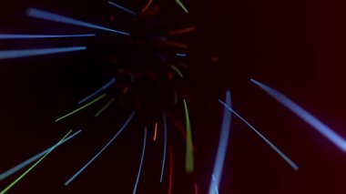 Özgeçmiş için soyut yüksek teknoloji görüntüleri, kusursuz döngünün animasyonu