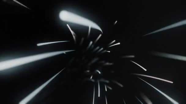 séquences abstraites de haute technologie pour l'arrière-plan, animation de boucle transparente 