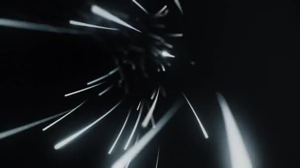 séquences abstraites de haute technologie pour l'arrière-plan, animation de boucle transparente 