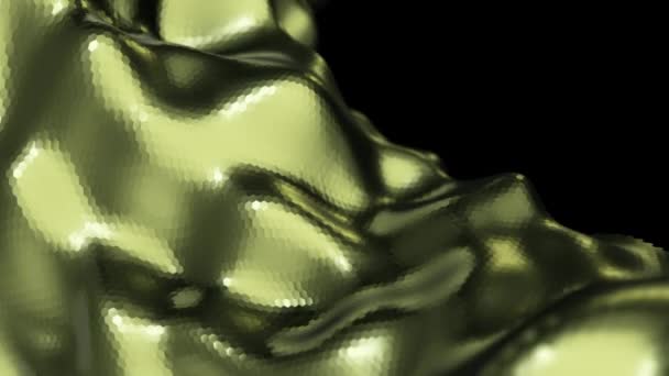 为背景的高科技纹理波 无缝循环动画 — 图库视频影像