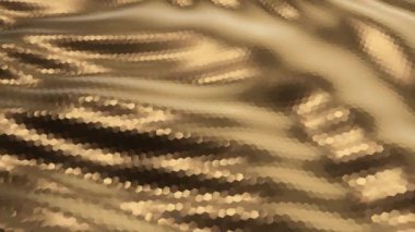 Arkaplan için soyut yüksek teknoloji desenli dalgalar, dikişsiz döngünün animasyonu