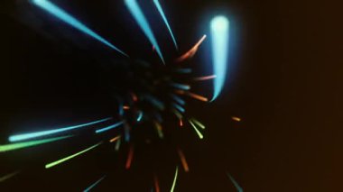 Özgeçmiş için soyut yüksek teknoloji görüntüleri, kusursuz döngünün animasyonu