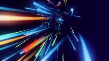 Özgeçmiş için soyut yüksek teknoloji görüntüleri, kusursuz döngünün animasyonu