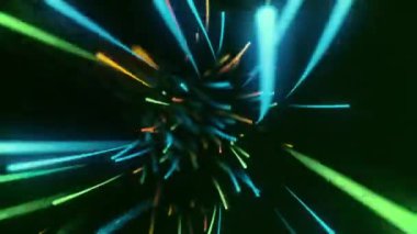 Özgeçmiş için soyut yüksek teknoloji görüntüleri, kusursuz döngünün animasyonu