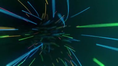 Özgeçmiş için soyut yüksek teknoloji görüntüleri, kusursuz döngünün animasyonu