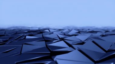 Arkaplan için soyut yüksek teknoloji desenli dalgalar, dikişsiz döngünün animasyonu