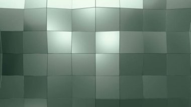 Arkaplan için soyut yüksek teknoloji desenli dalgalar, dikişsiz döngünün animasyonu