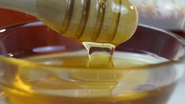 detailní záběry zdravého přírodního medu