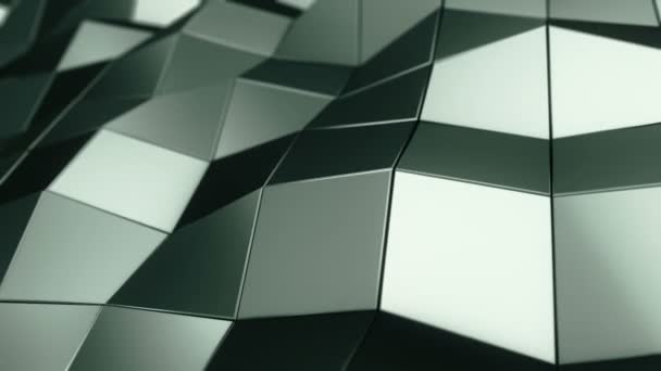 ondes texturées abstraites de haute technologie pour l'arrière-plan, animation de boucle transparente 