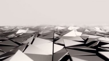 Arkaplan için soyut yüksek teknoloji desenli dalgalar, dikişsiz döngünün animasyonu