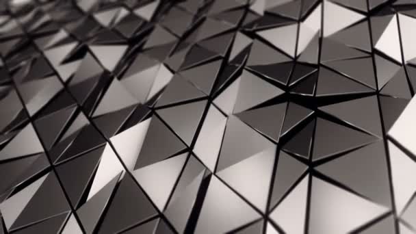 ondes texturées abstraites de haute technologie pour l'arrière-plan, animation de boucle transparente 