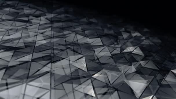 Абстрактні Текстуровані Хвилі Хай Тек Фону Анімація Безшовної Петлі — стокове відео