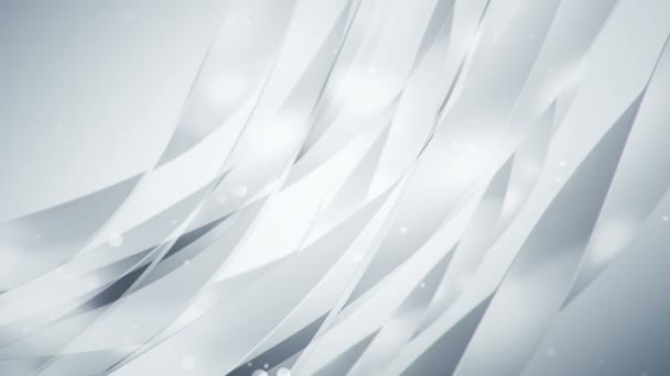 유리에서 흔들리고 날으는 줄무늬의 애니메이션 끈적끈적 고리의 애니메이션으로 추상적 — 비디오