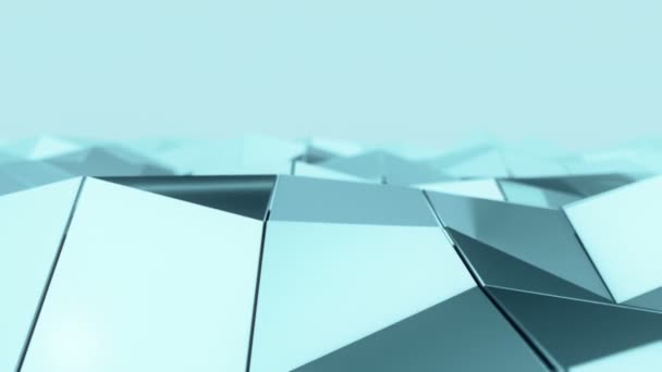 ondes texturées abstraites de haute technologie pour l'arrière-plan, animation de boucle transparente 