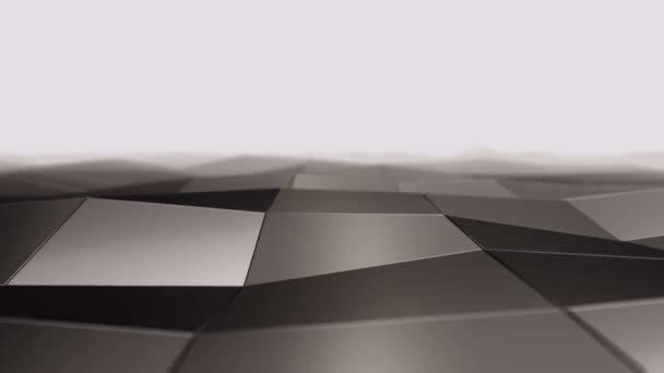 Abstract Tech Textuur Golven Voor Achtergrond Animatie Van Naadloze Lus — Stockvideo